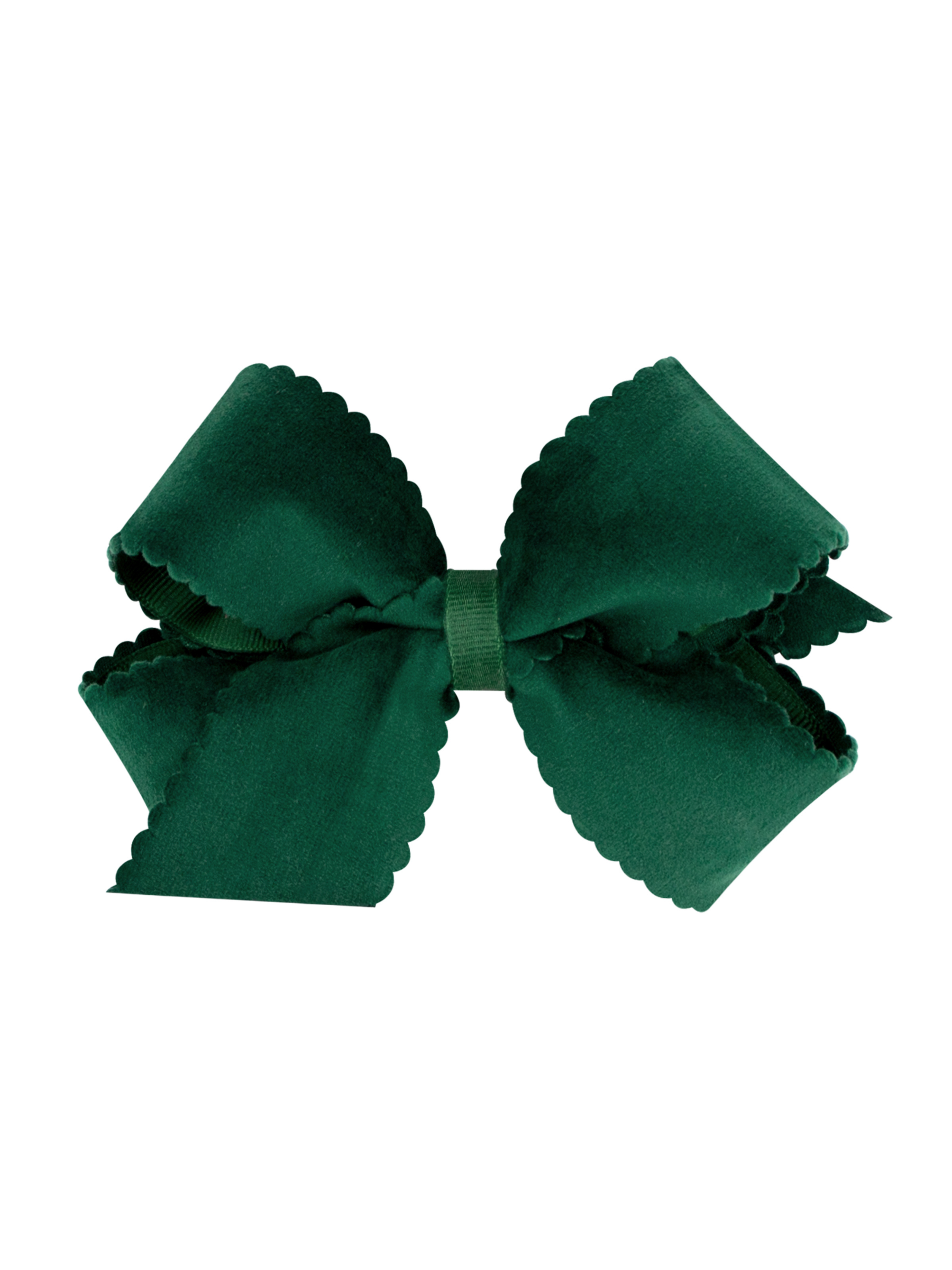 Medium Velvet Bow - Forest