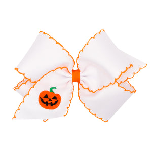 King Pumpkin Moonstitch Bow