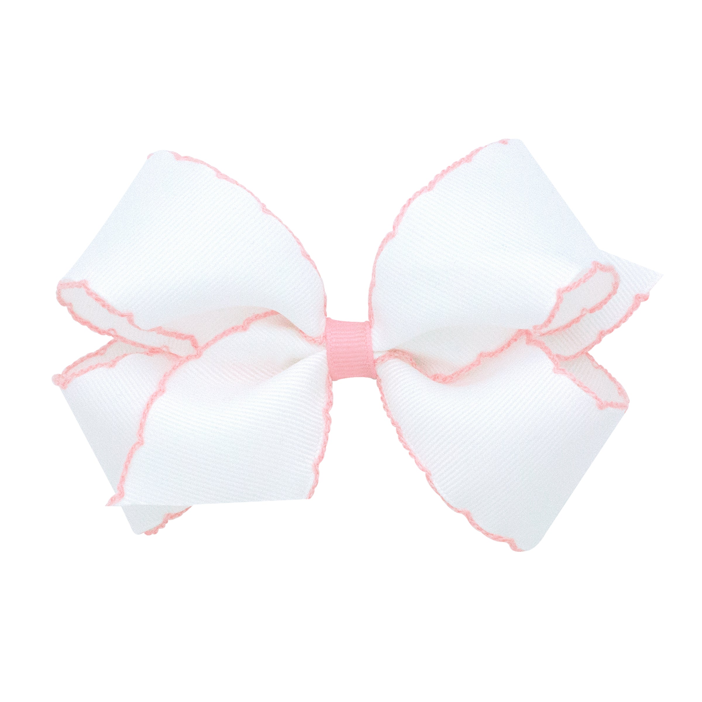 Light Pink Moonstitch Bow