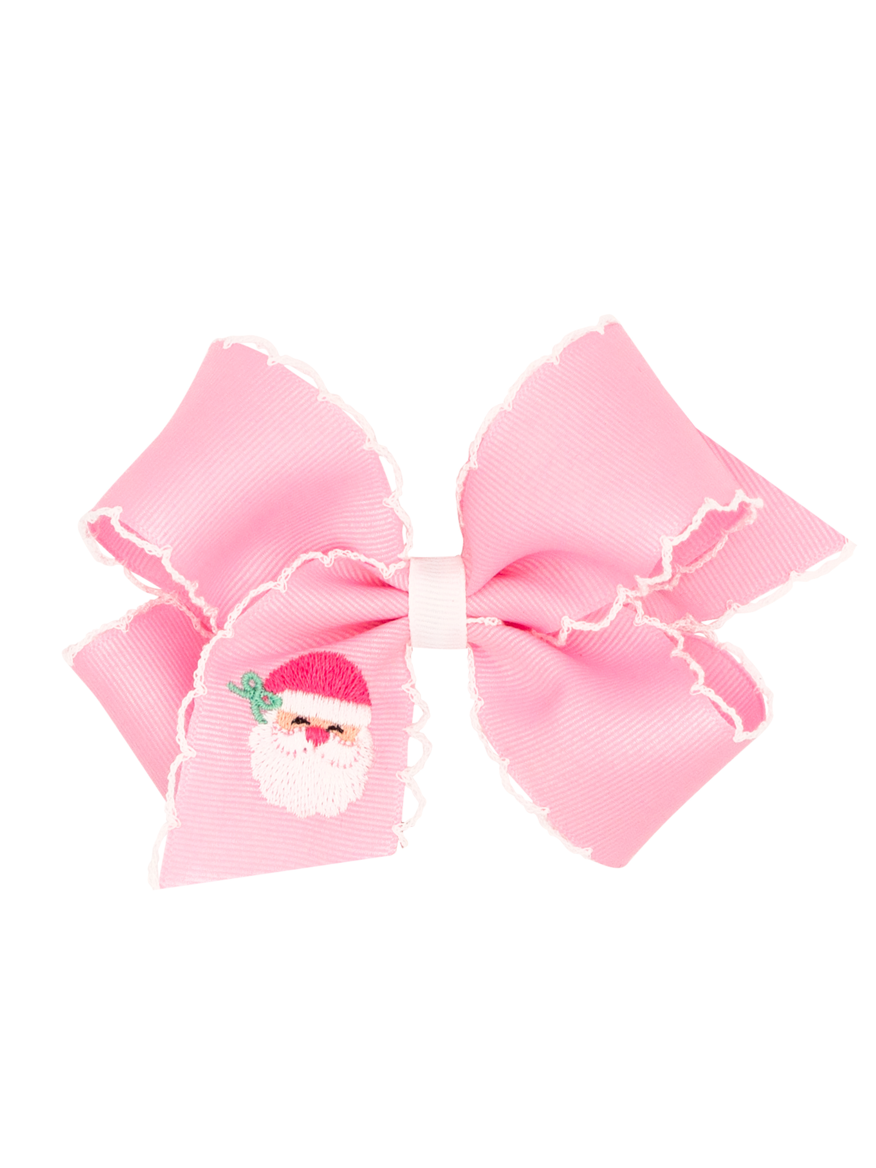 Medium Pink Santa Bow