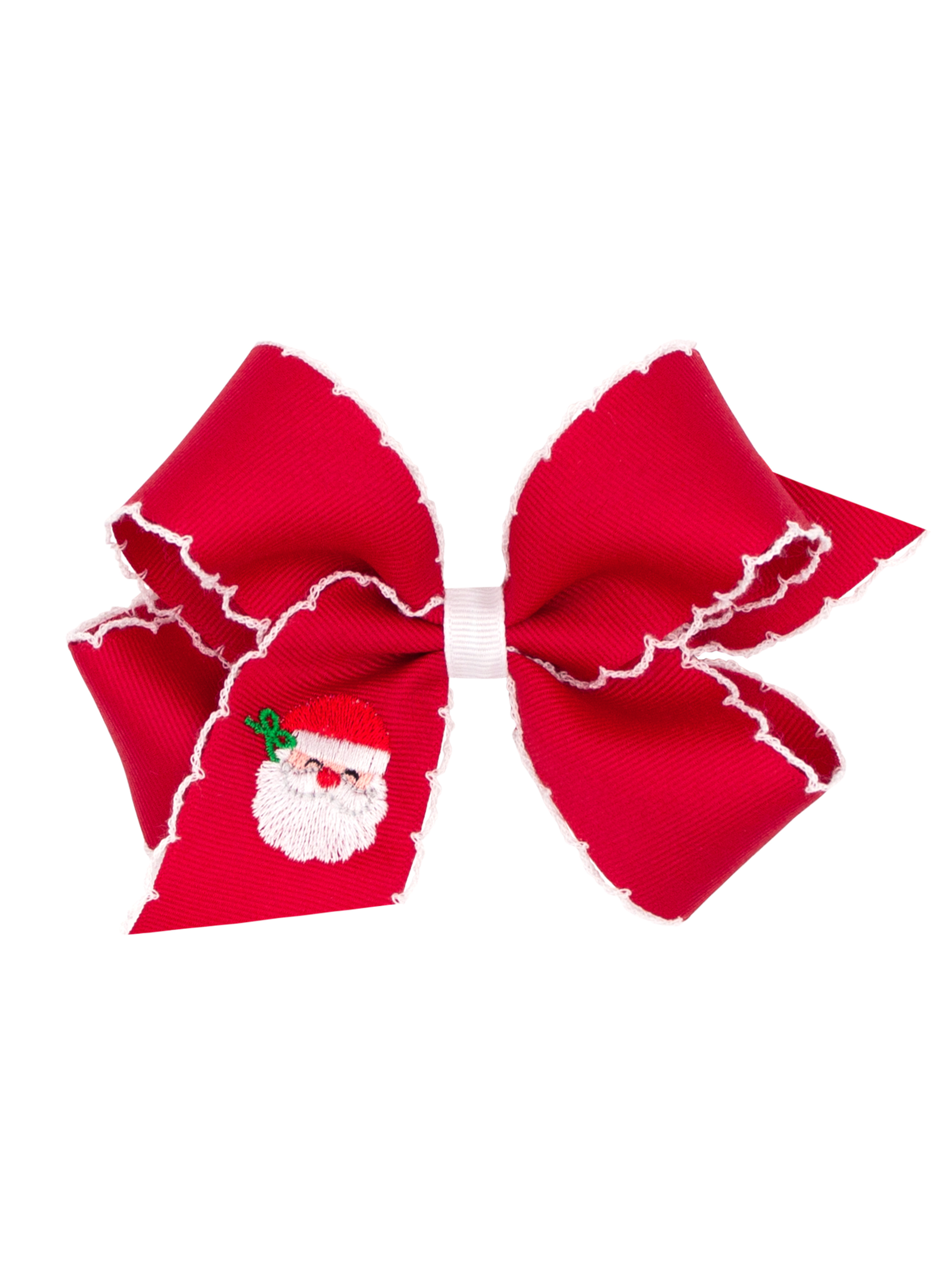 Medium Red Santa Bow