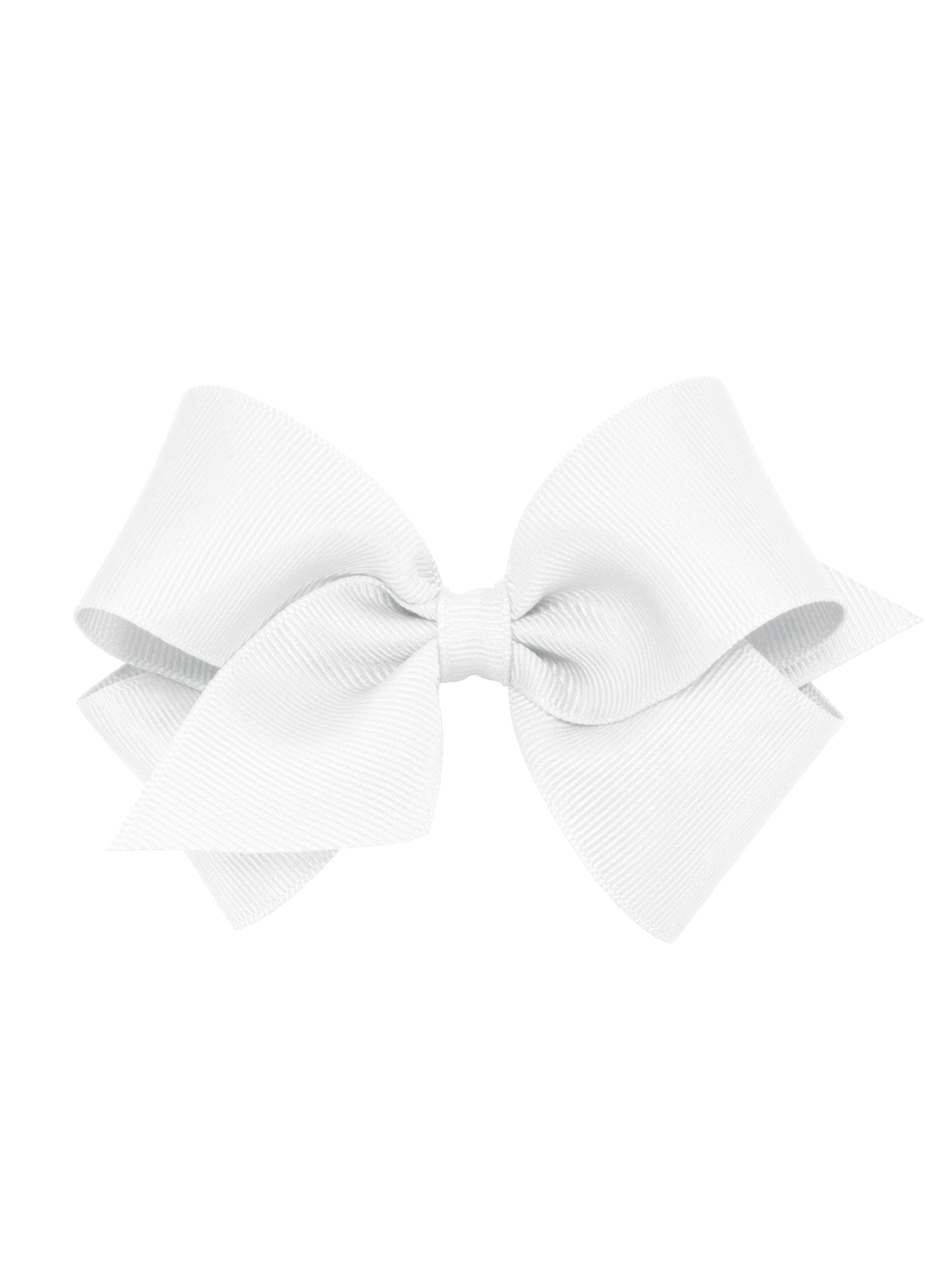 Small Solid White Bow