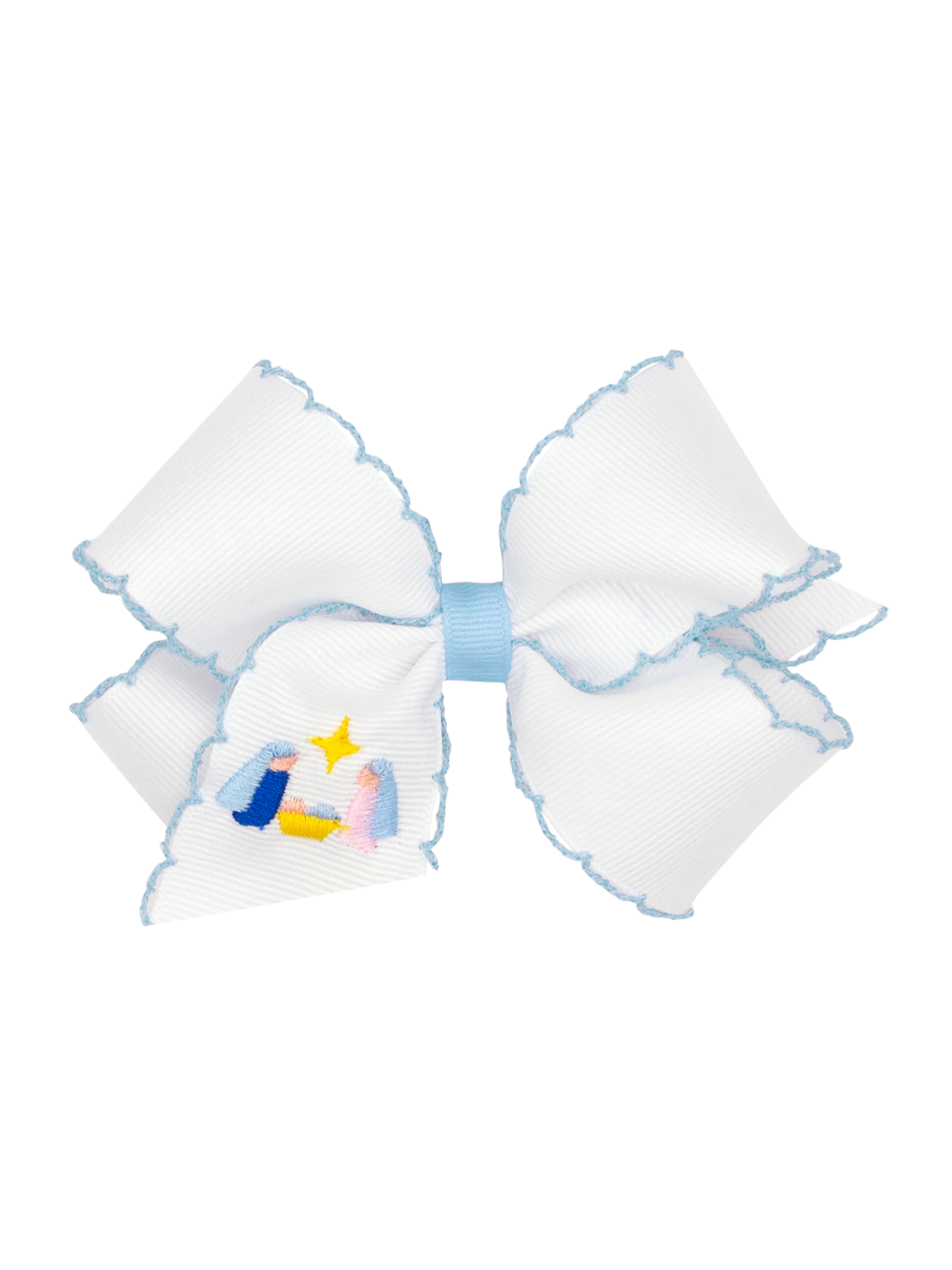 Moonstitch Medium Nativity Bow