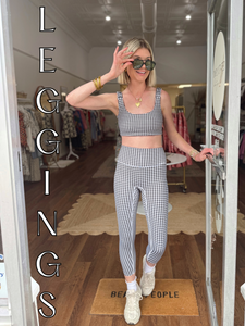Gingham Leggings