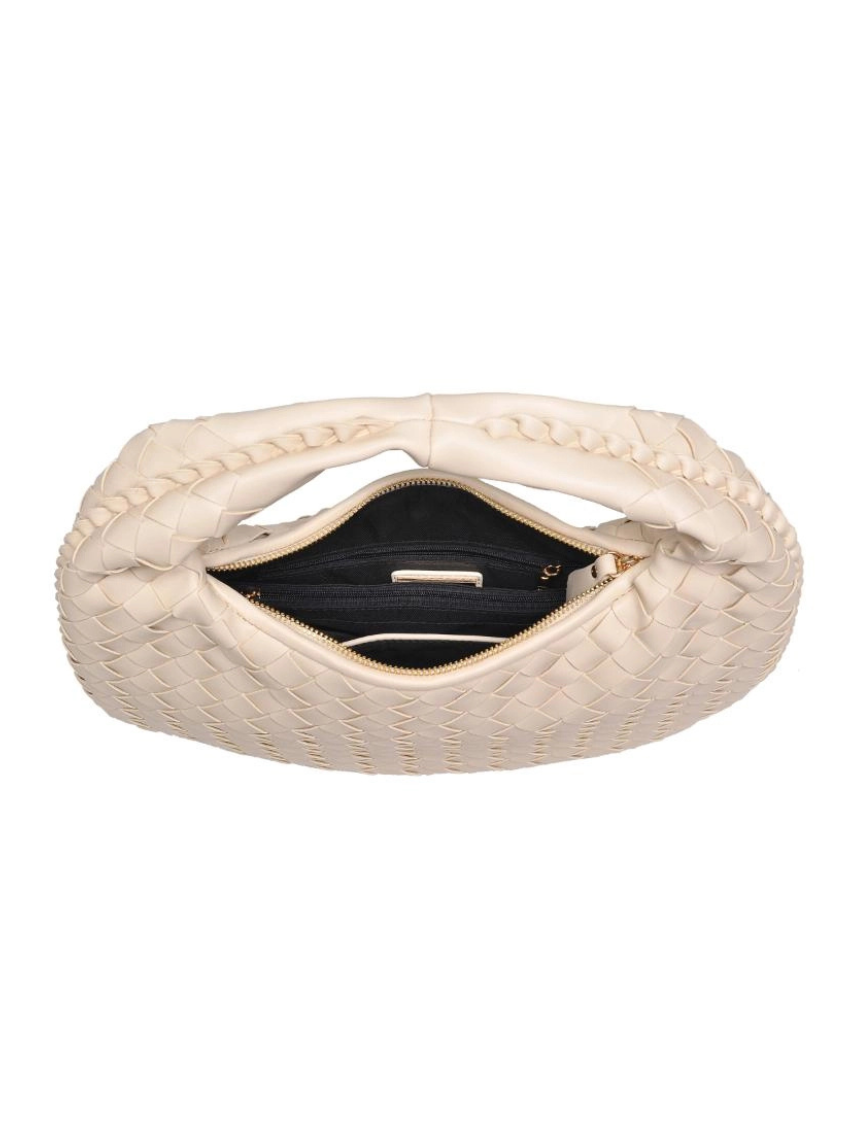 Venita Woven Shoulder Bag - Natural