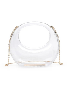 Clear Stadium Purse - Rounded