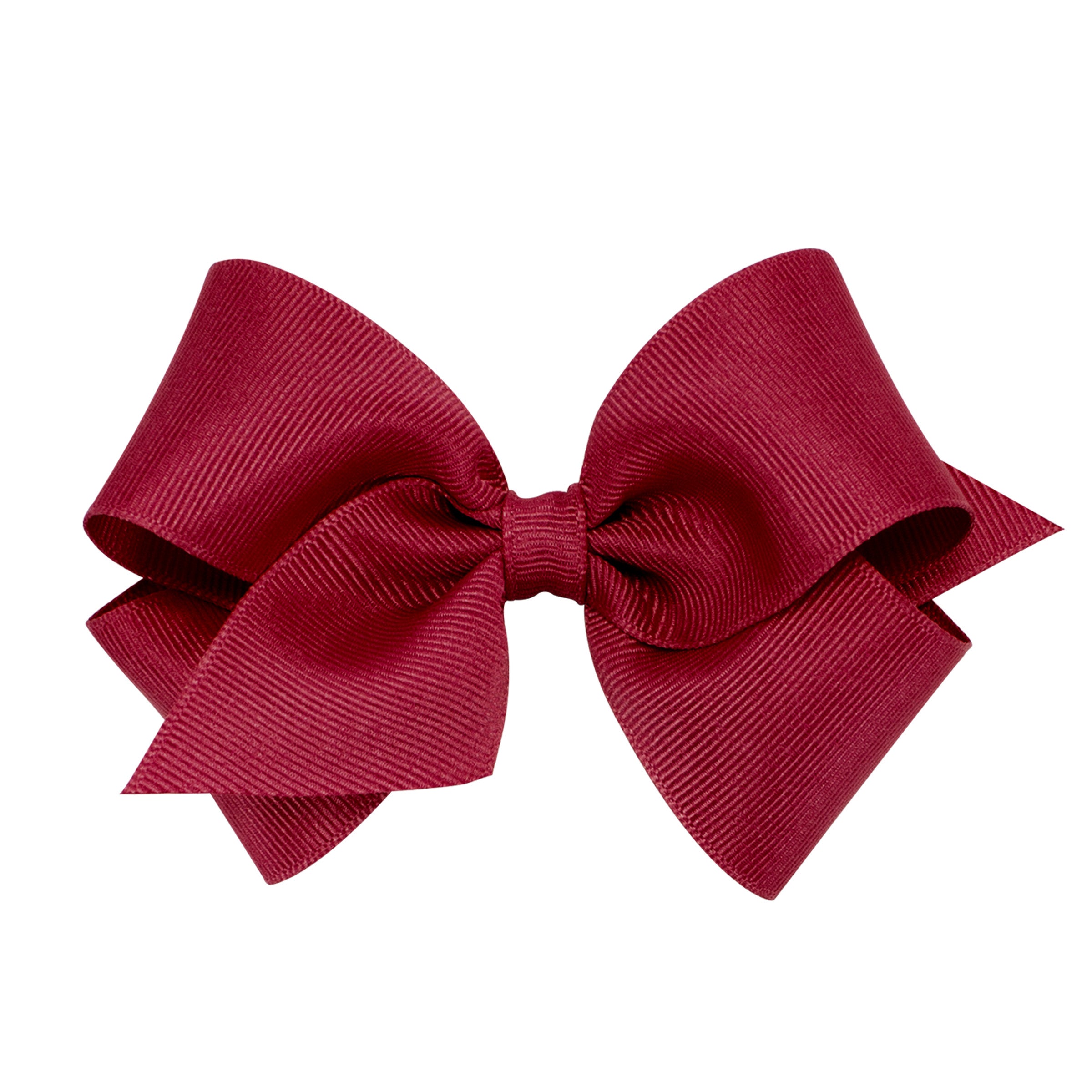 Small Solid Cranberry Bow