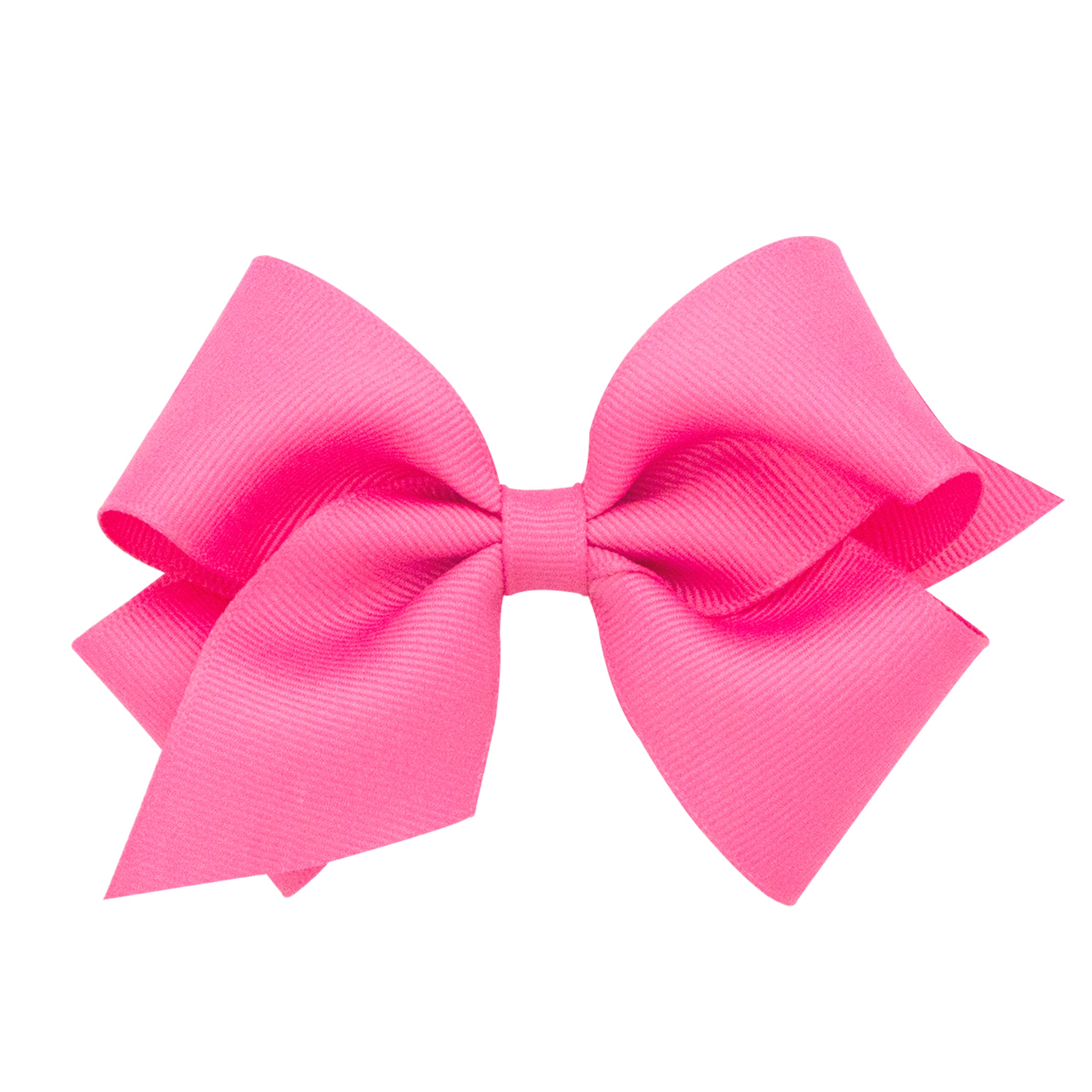 Small Solid Hot Pink Bow