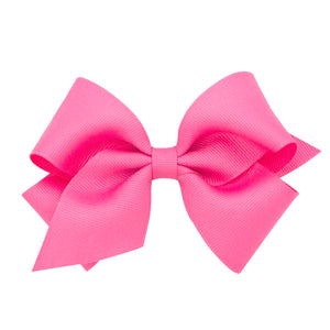 Small Solid Hot Pink Bow