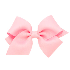 Small Solid Light Pink Bow