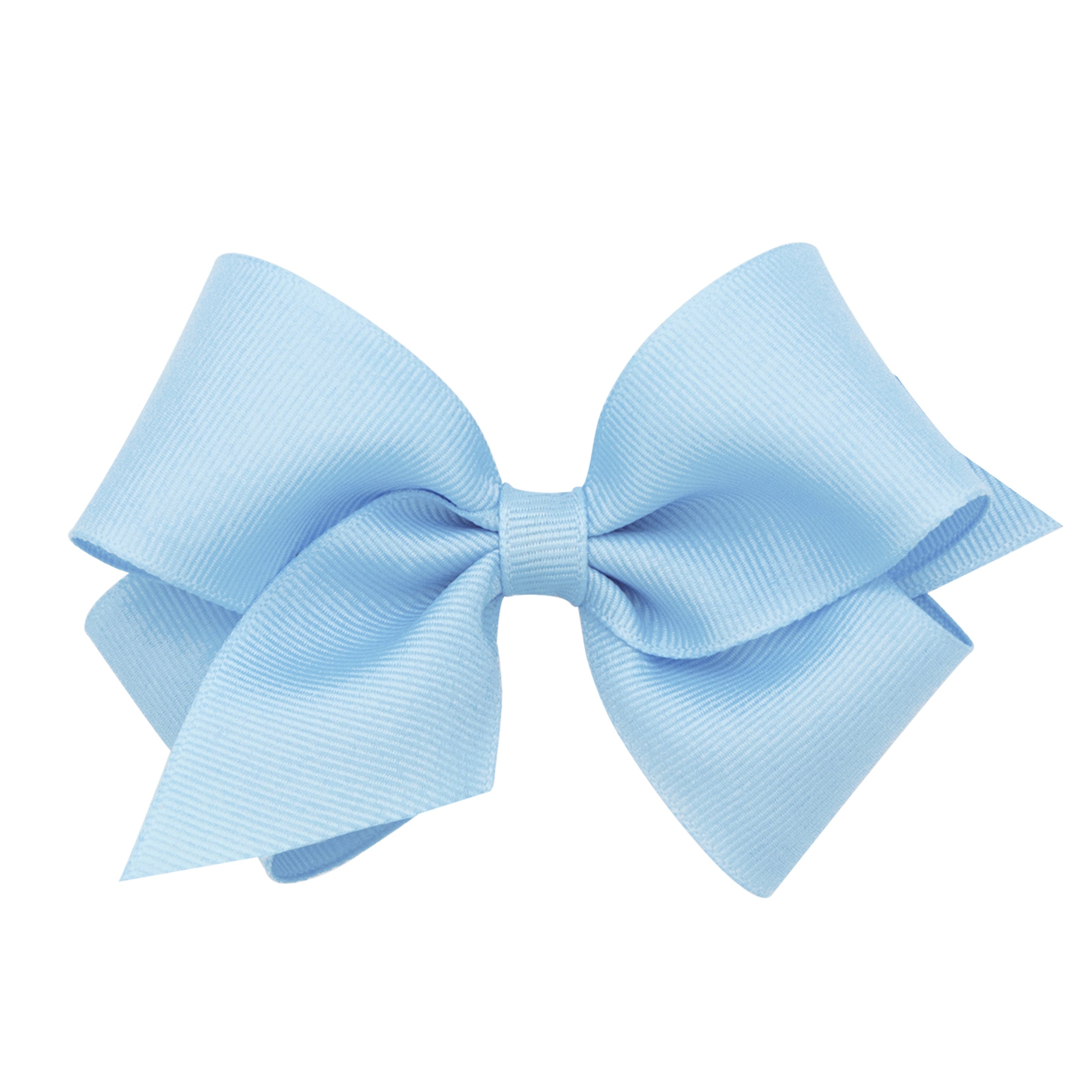 Small Solid Light Blue Bow