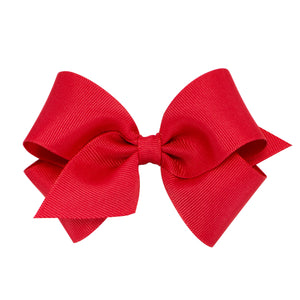 Small Solid Red Bow