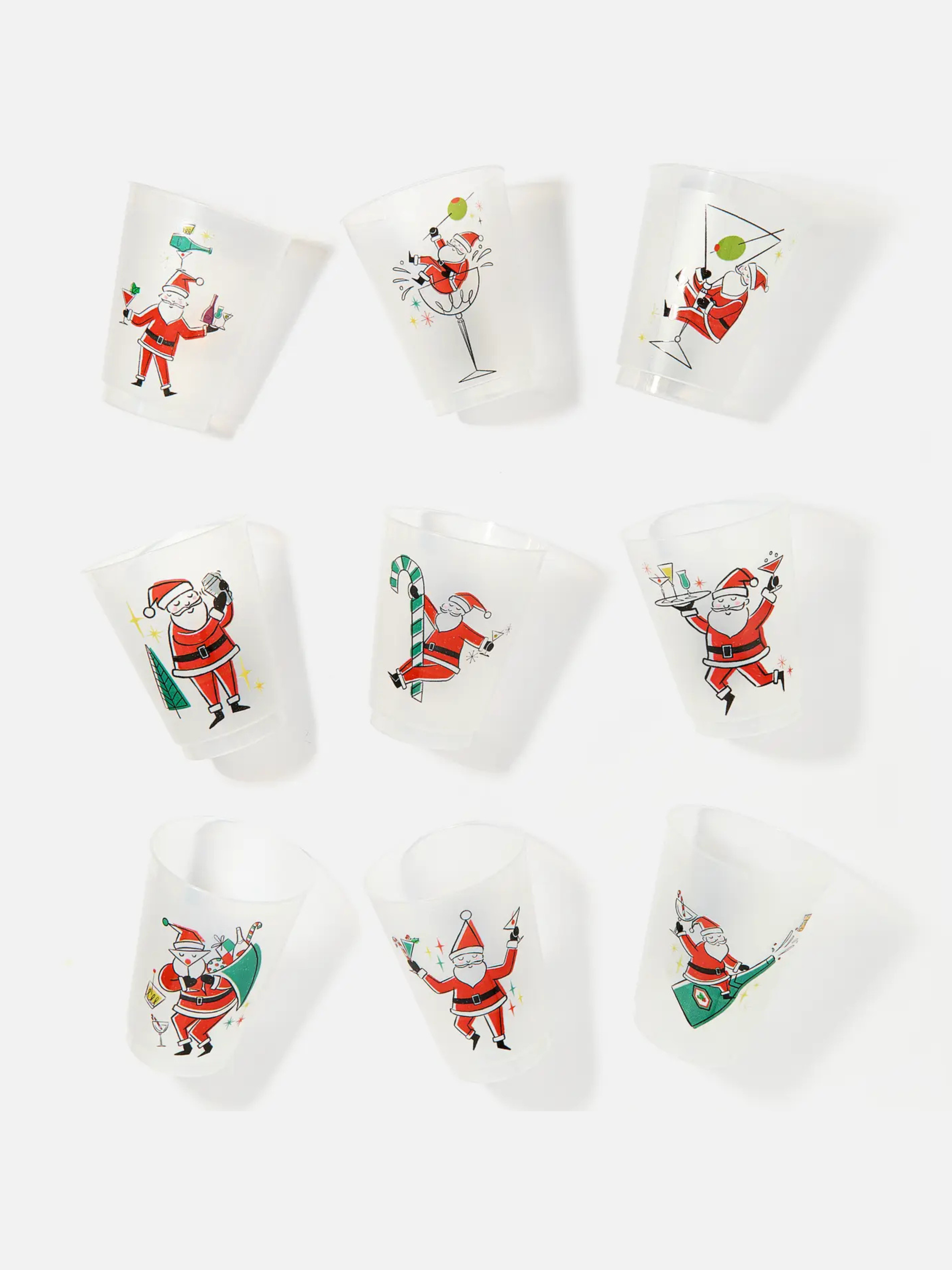 Sippin' Santa Reusable Cups