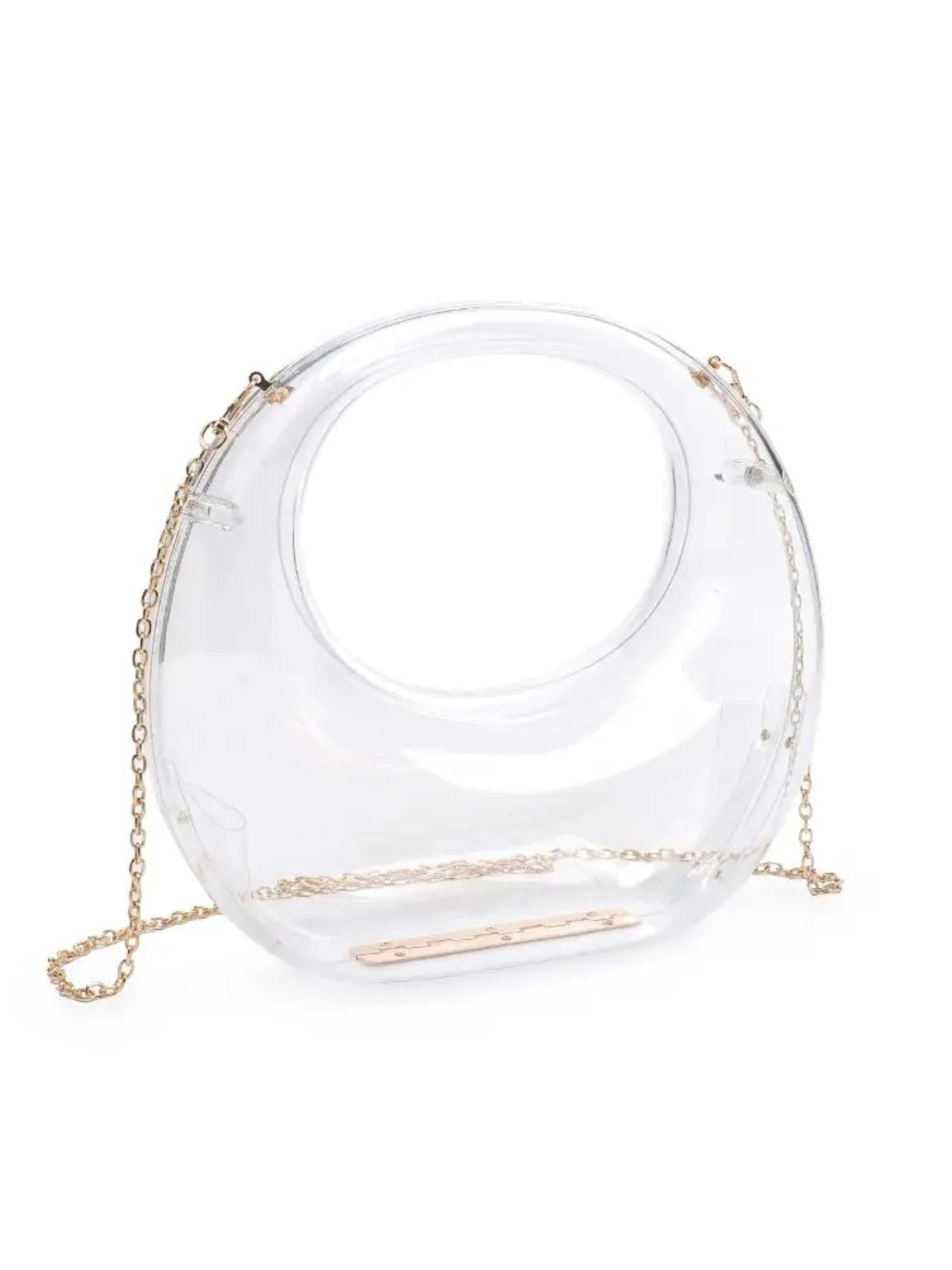 Clear Stadium Purse - Rounded