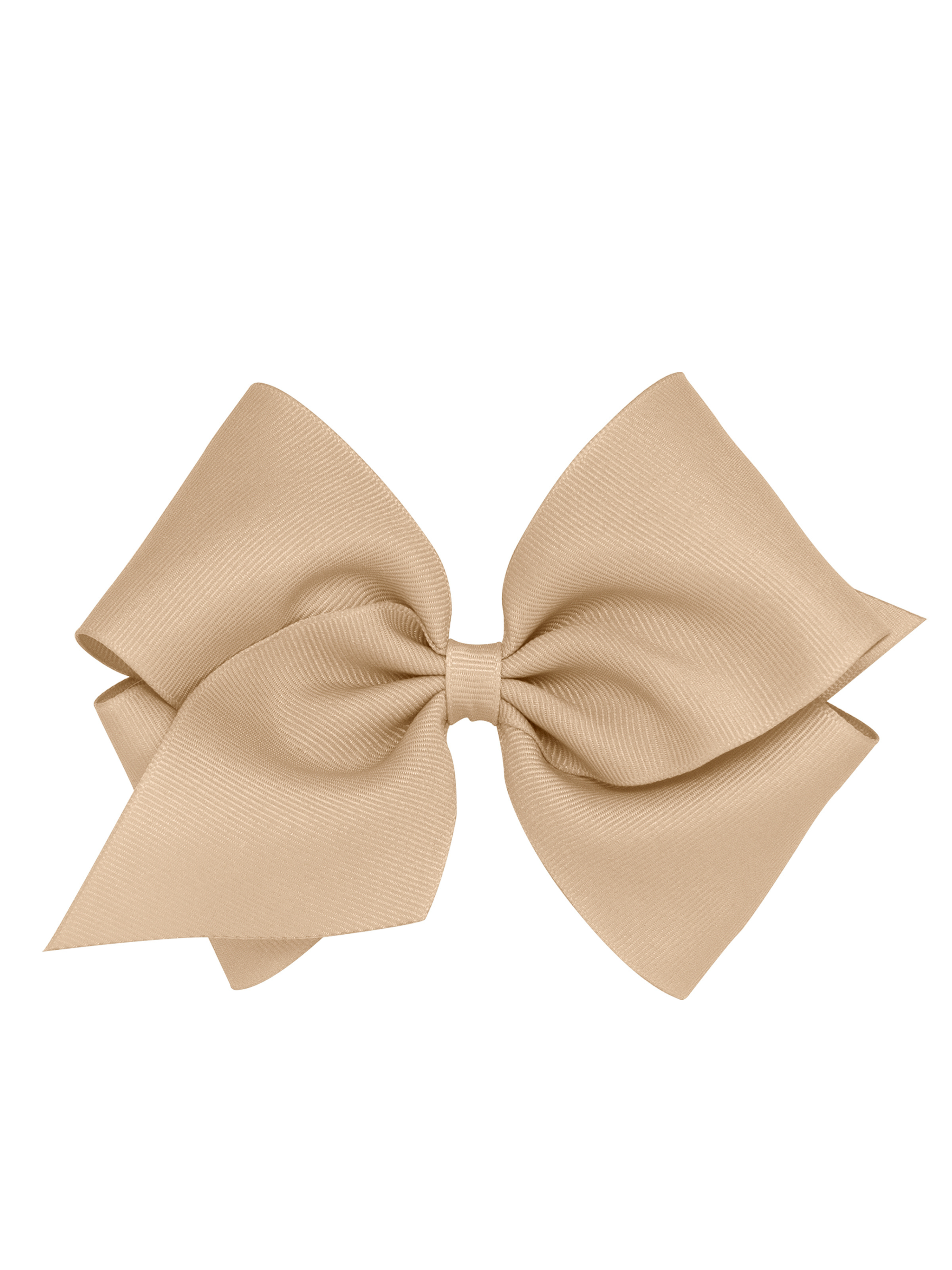 Mini King Grosgrain Bow - Oatmeal