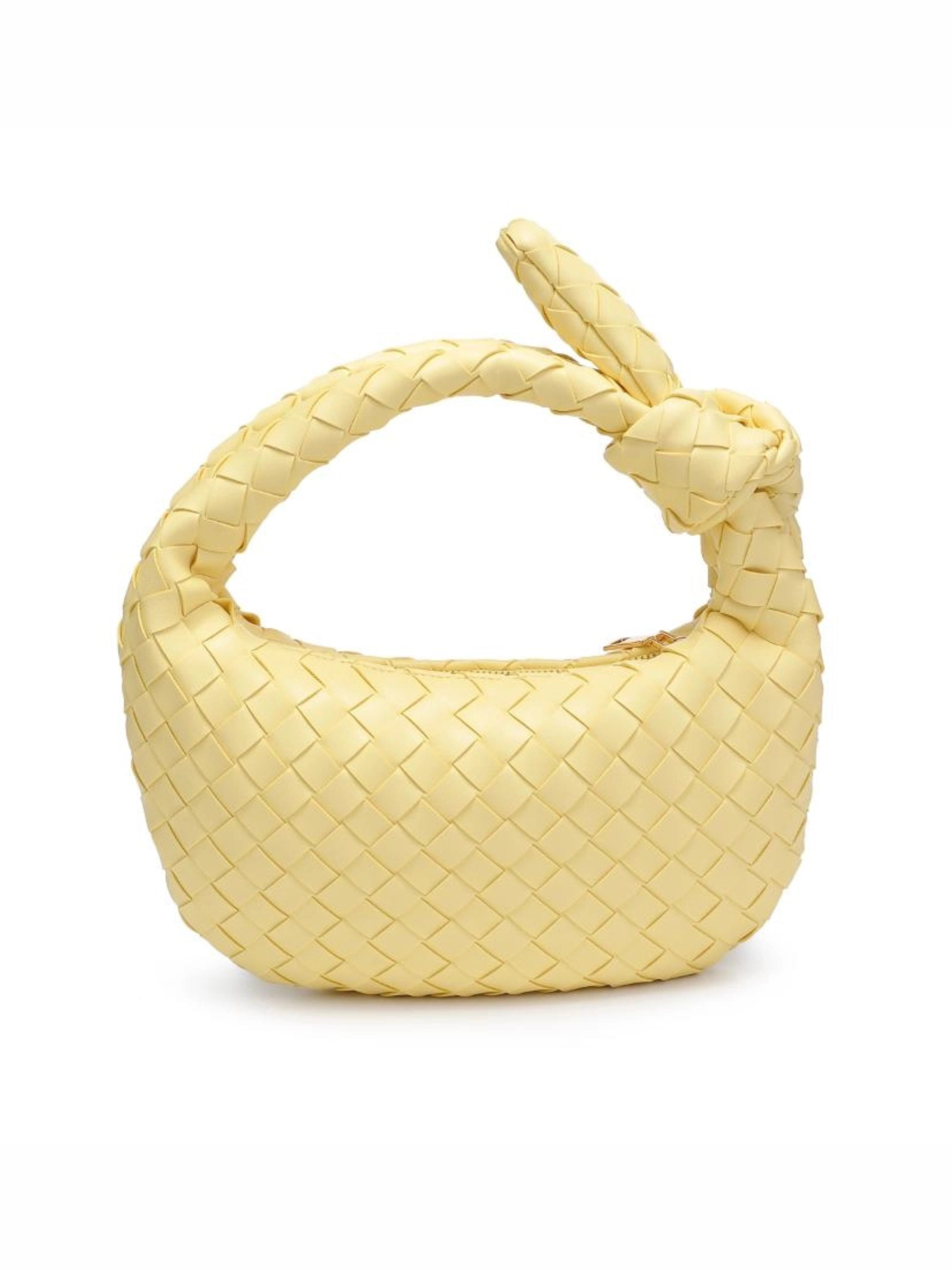 Naomi Woven Bag - Butter