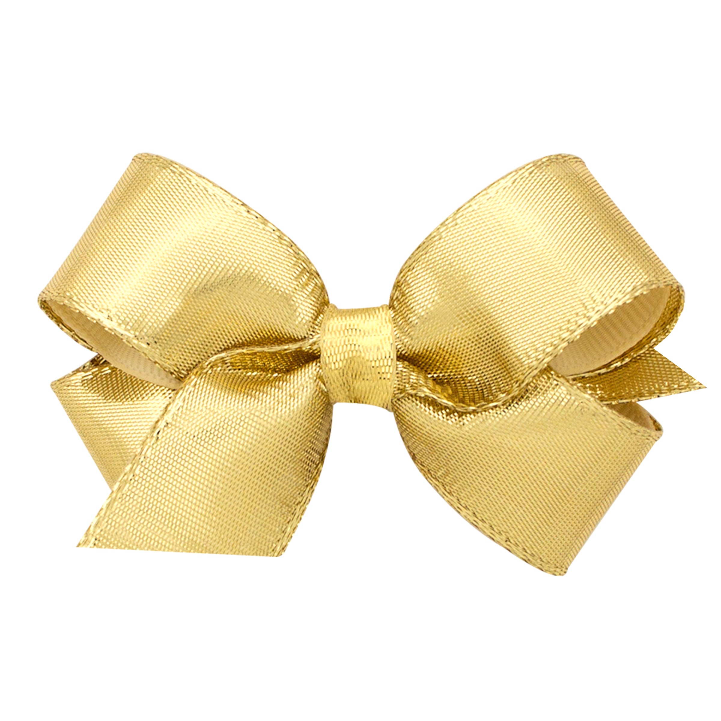 Mini Metallic Gold Bow