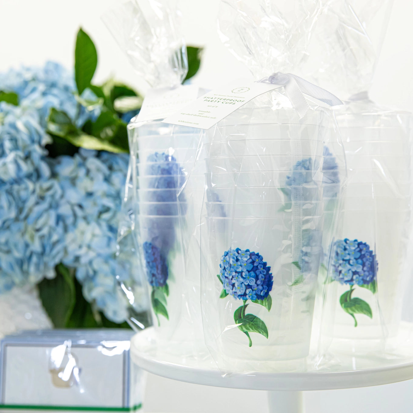 Hydrangea Reusable Cups