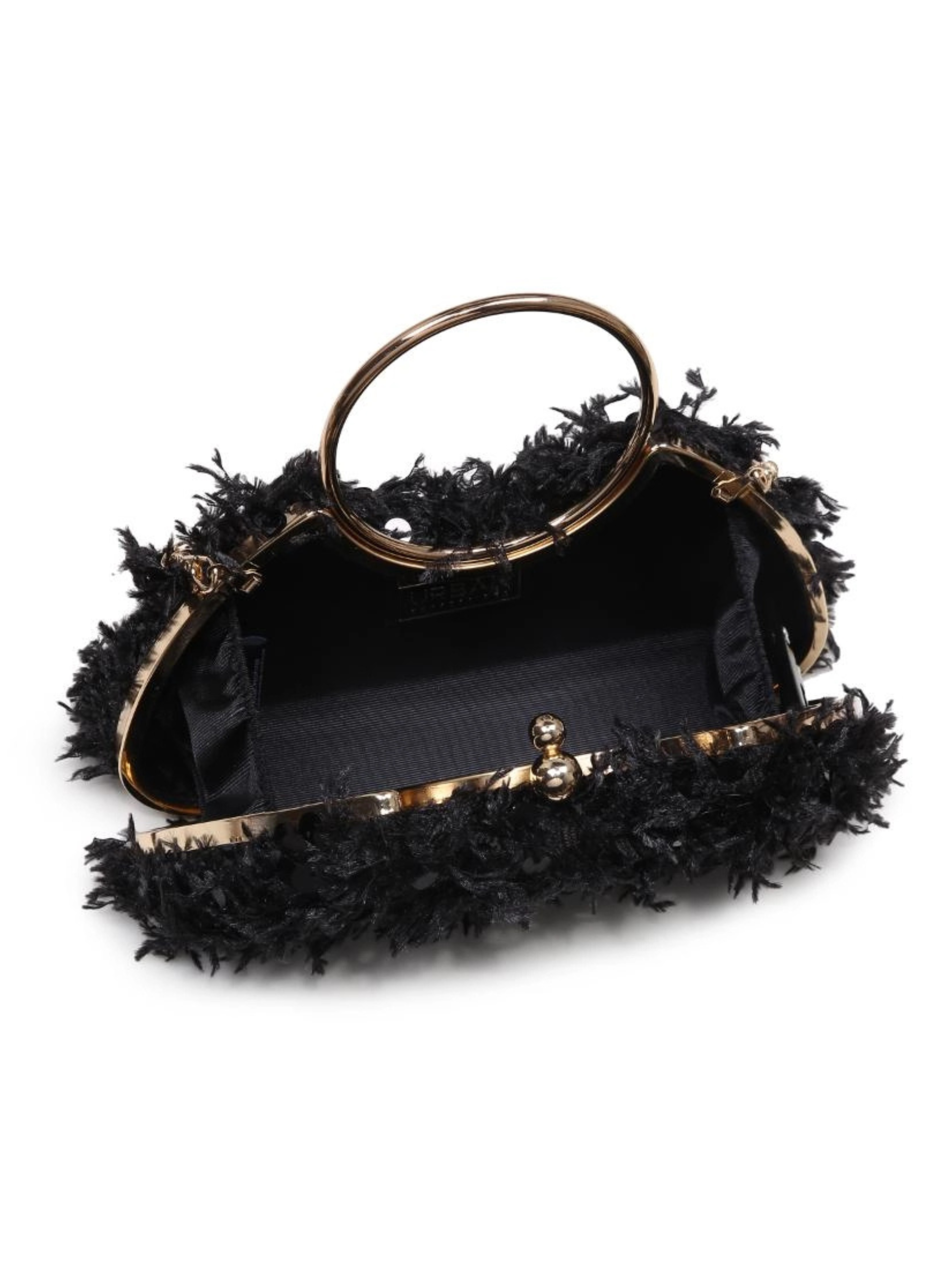 Charlotte Evening Bag in Black