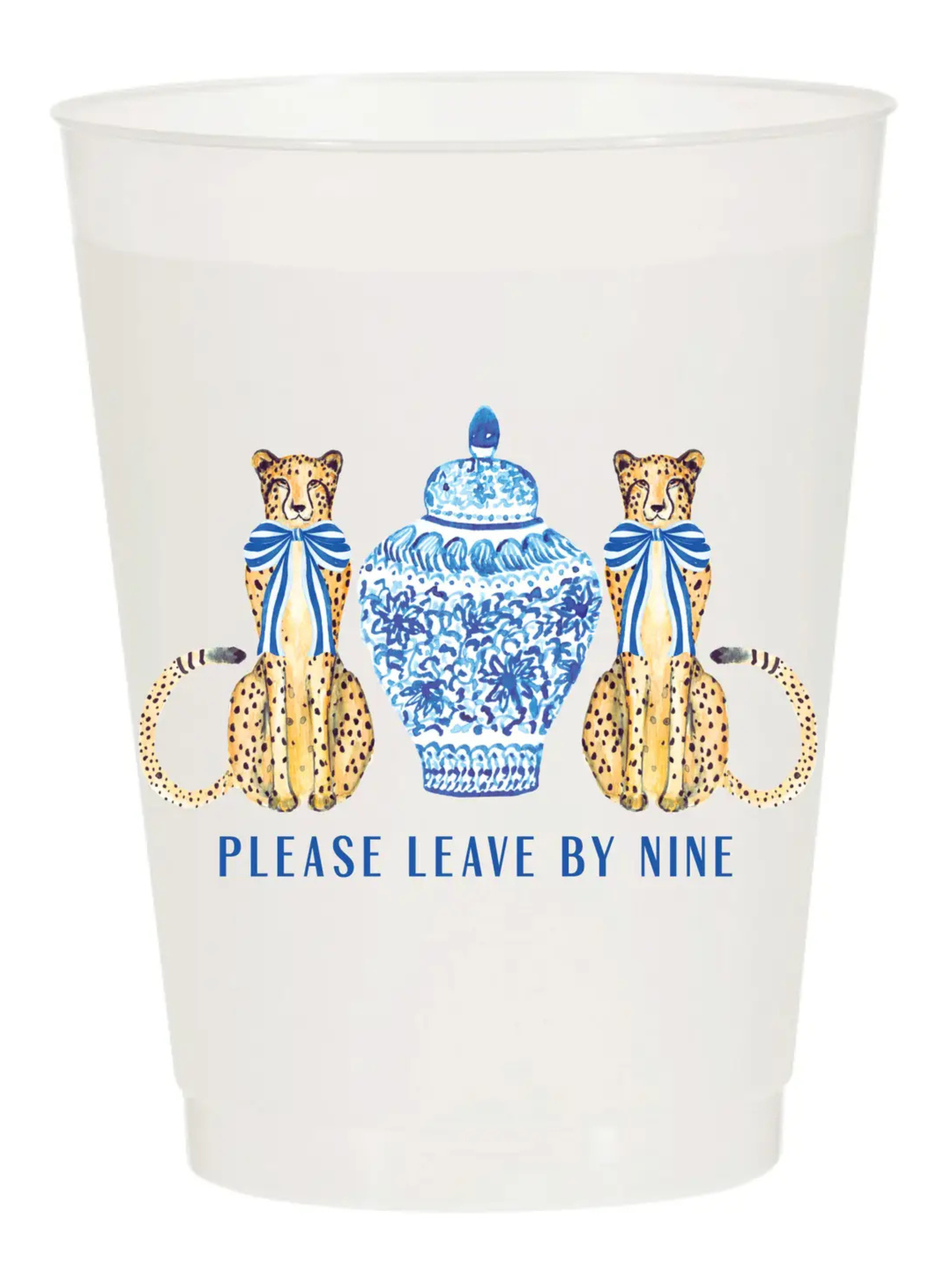 Please Leave By Nine Cups
