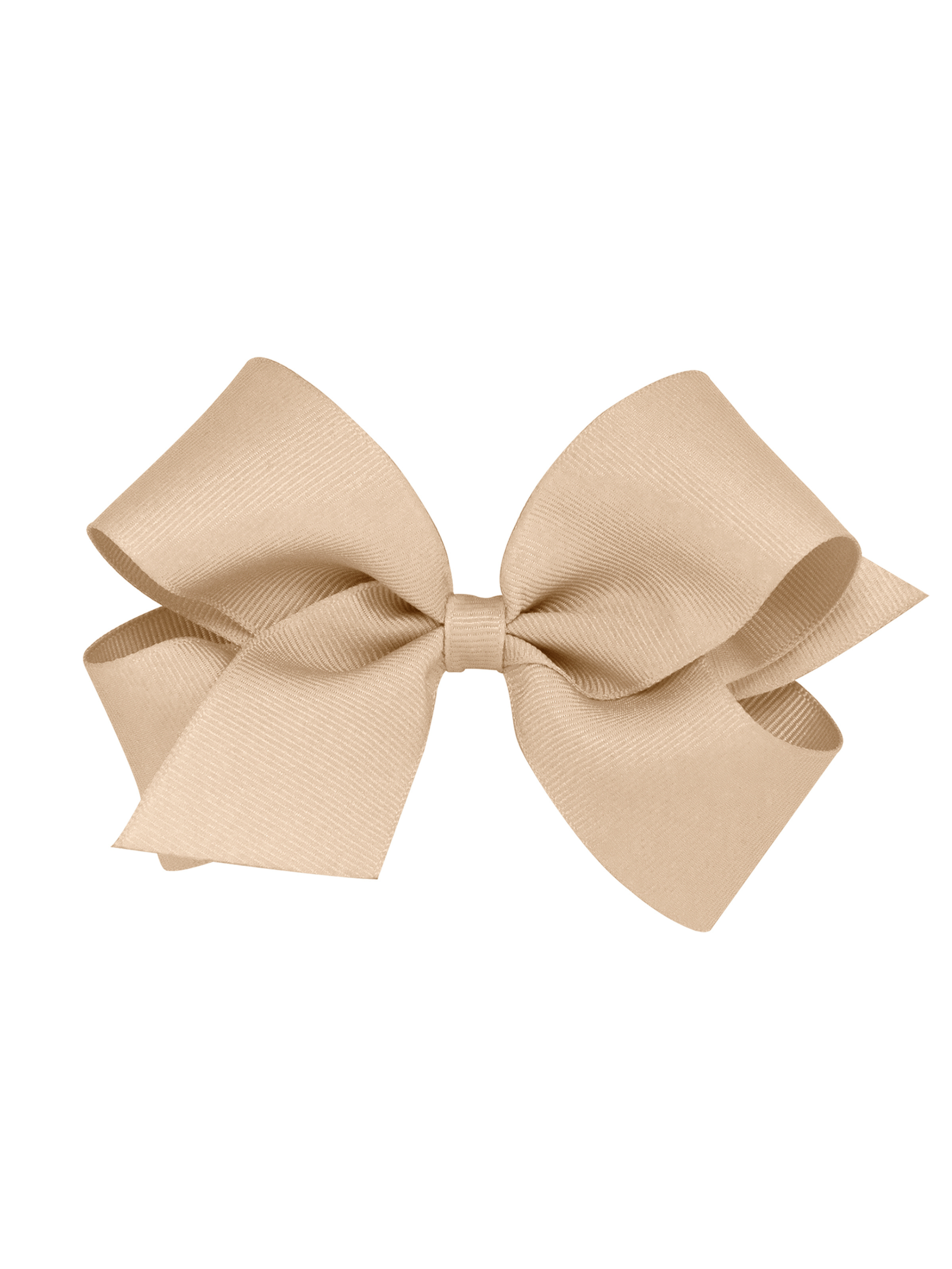 Oatmeal Medium Grosgrain Bow