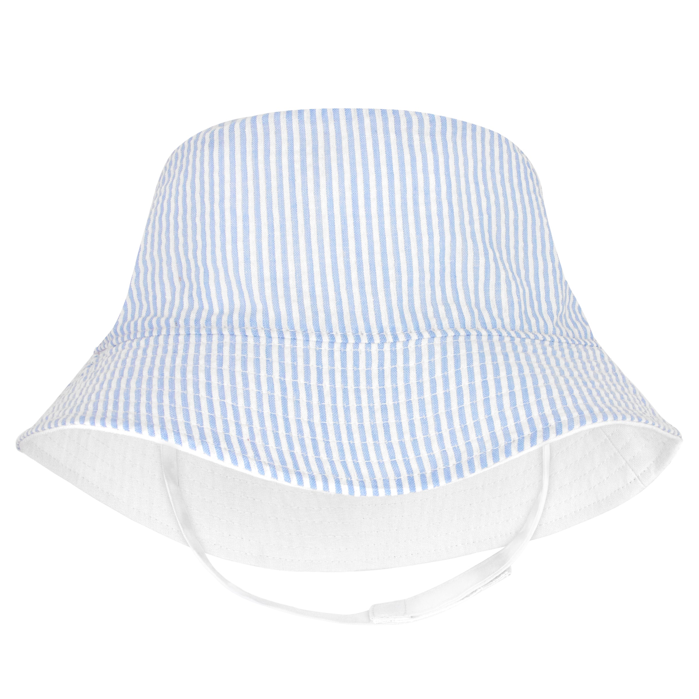 Seersucker Bucket Hat