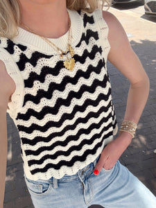 Desert Crochet Top