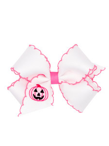 Pink Pumpkin Bow