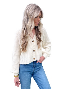 Bryn Cardigan in Cream