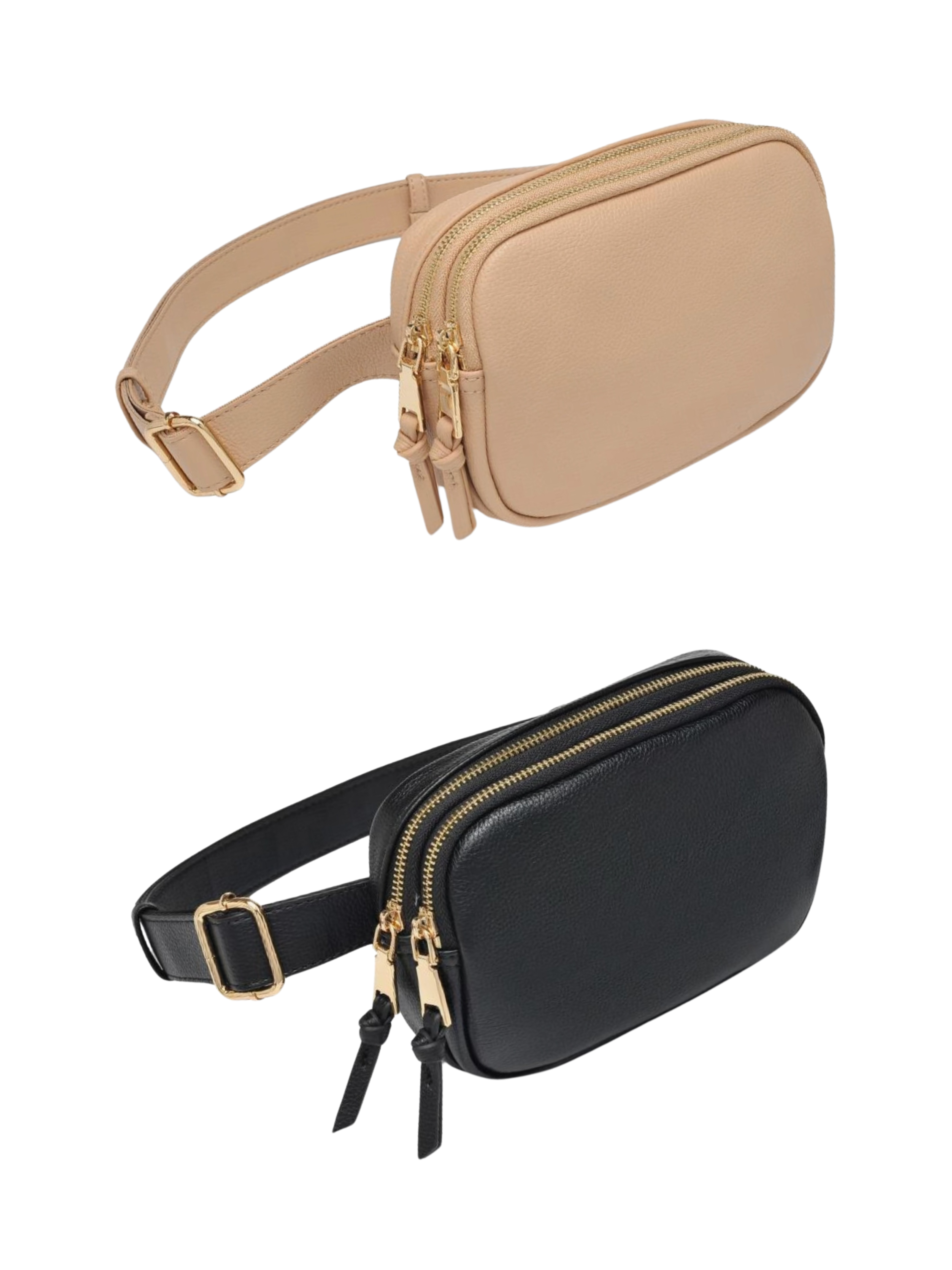 Soho Leather Belt Bag - 2 Colors