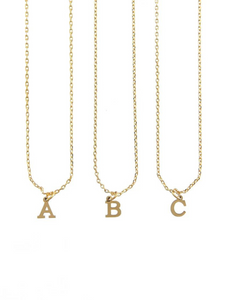 Waterproof Dainty Love Initial Necklace