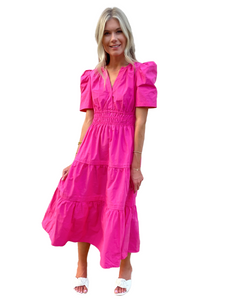 Tropez Dress in Pink