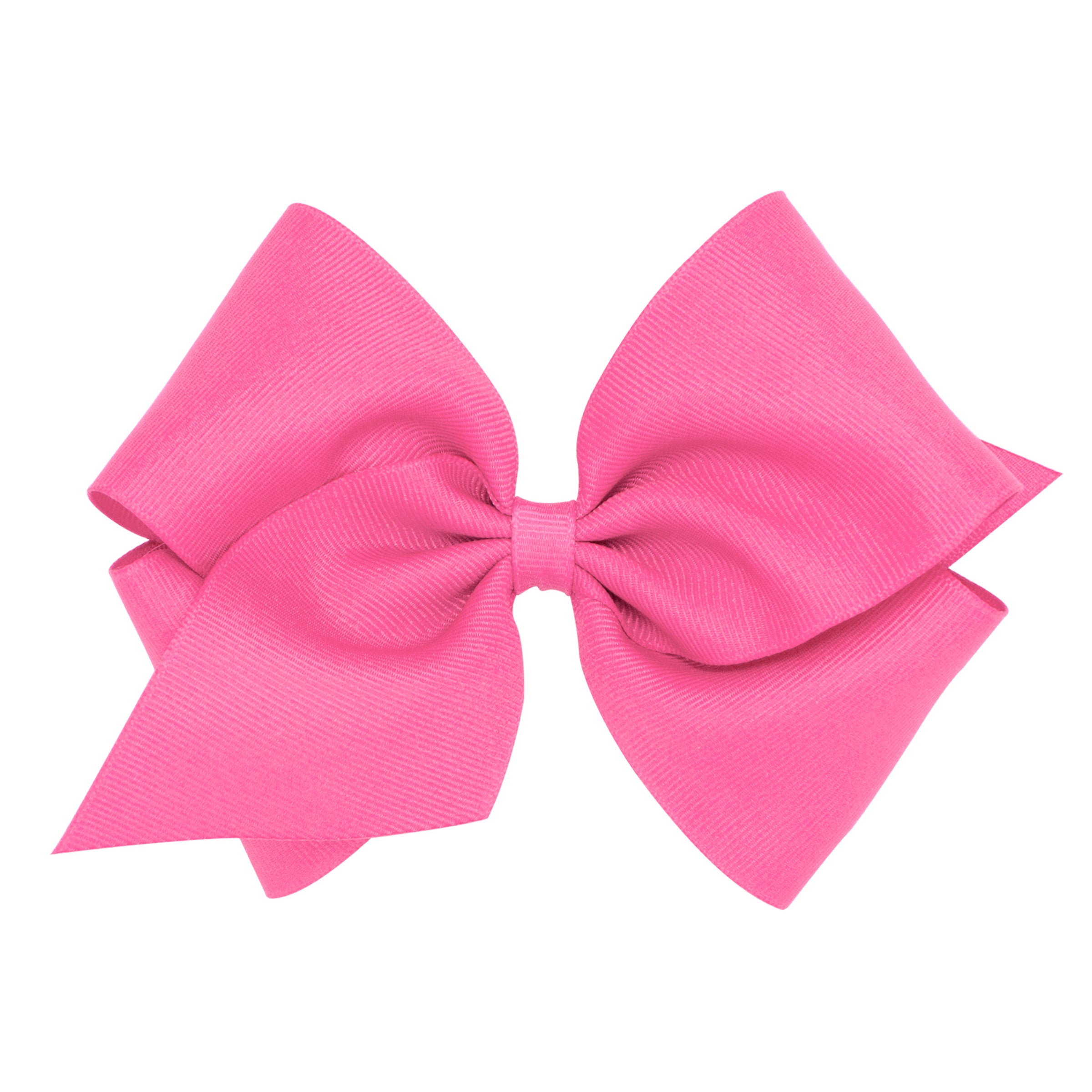 Mini King Solid Bow in Hot Pink
