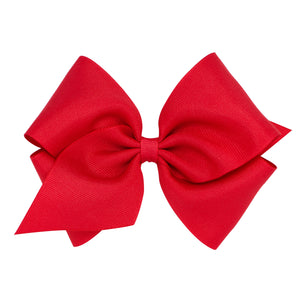Mini King Solid Bow in Red
