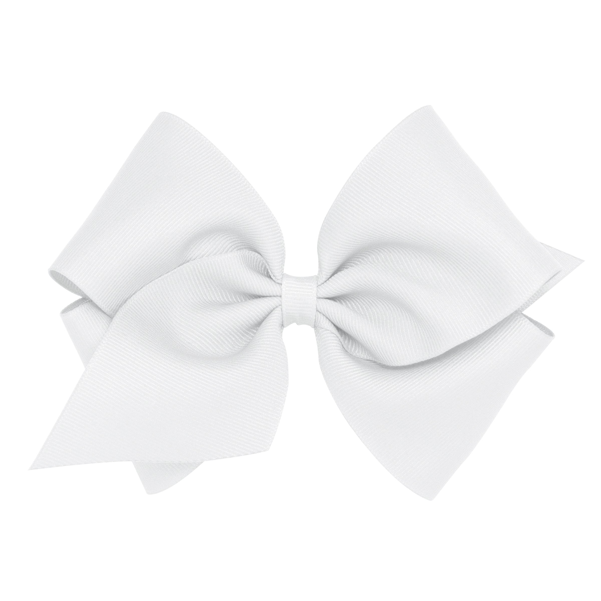 Mini King Solid Bow in White