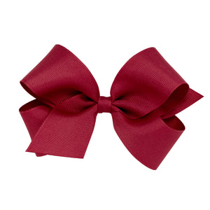 Cranberry Medium Grosgrain Bow