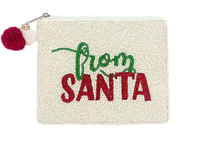 From Santa Coin Pouch