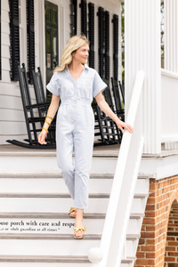 Liz Denim Jumpsuit