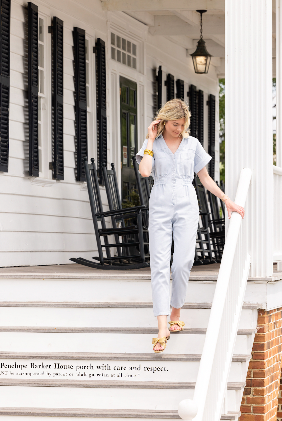 Liz Denim Jumpsuit