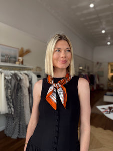 Orange Bandana Scarf
