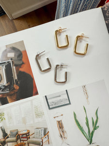 Rectangle Hoops (2 Colors)