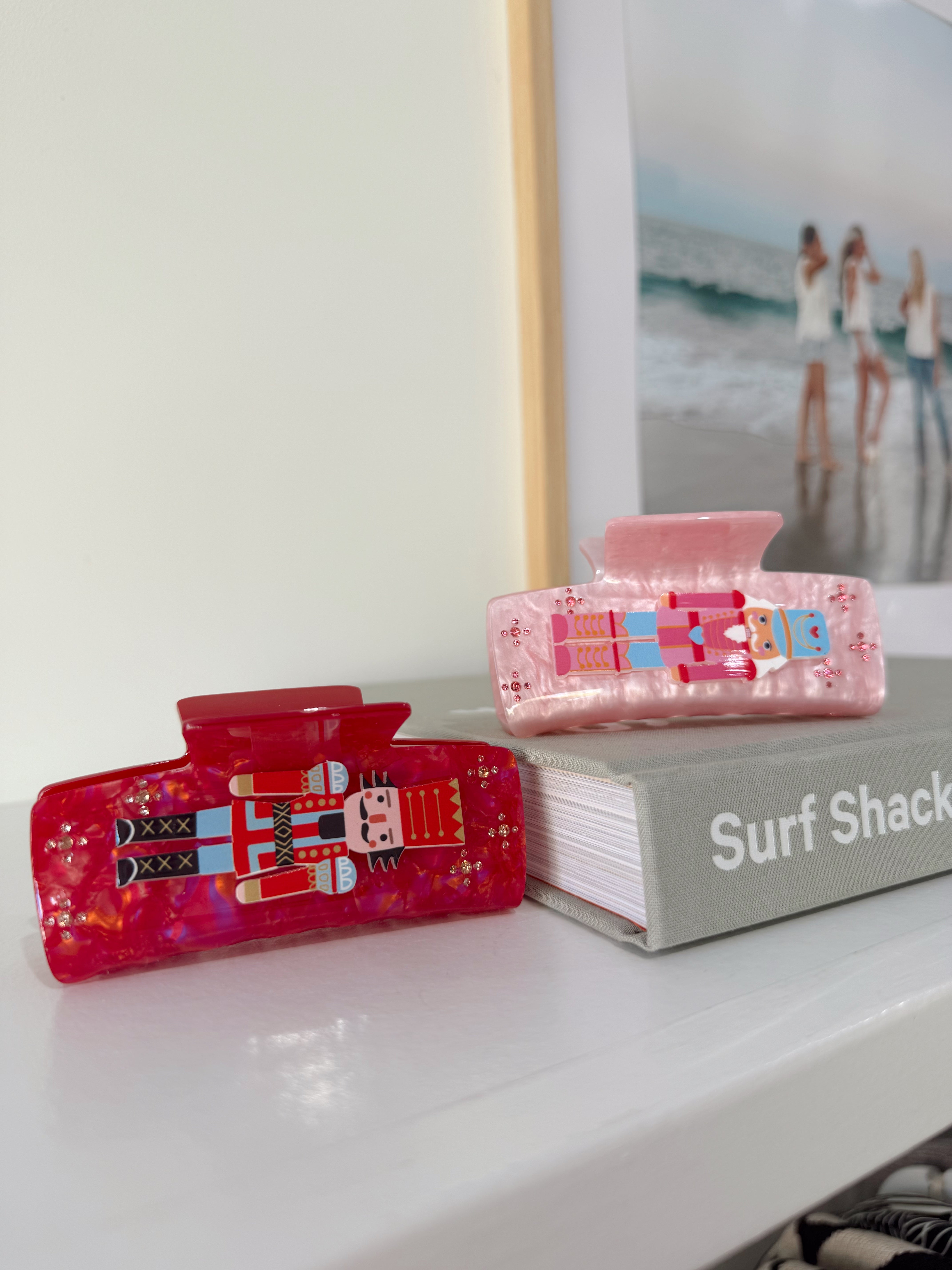 Nutcracker Hair Clip (2 Colors)