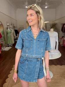 Del Ray Denim Skort