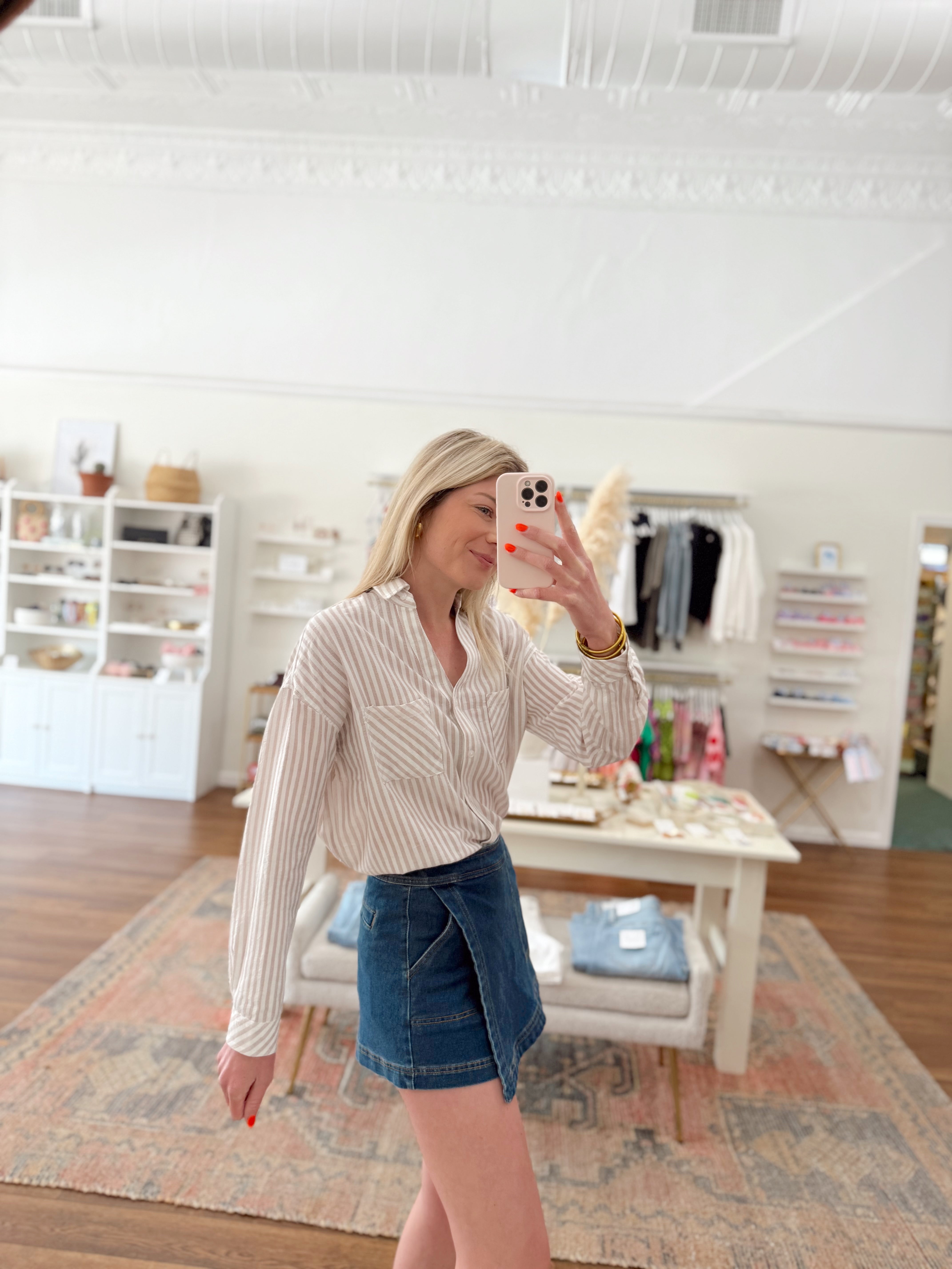 Bailey Denim Skort