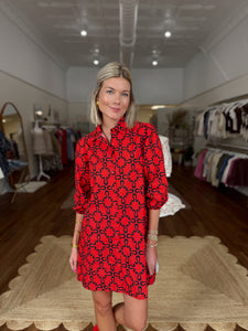 Maude Vivante Ava Dress in State Red