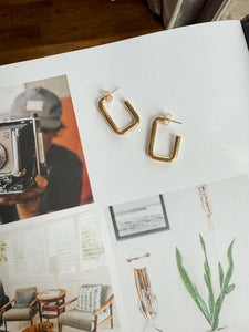 Rectangle Hoops (2 Colors)