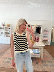 Desert Crochet Top