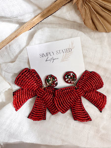 Ribbon & Bow Earring