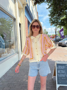 Cali Crochet Top