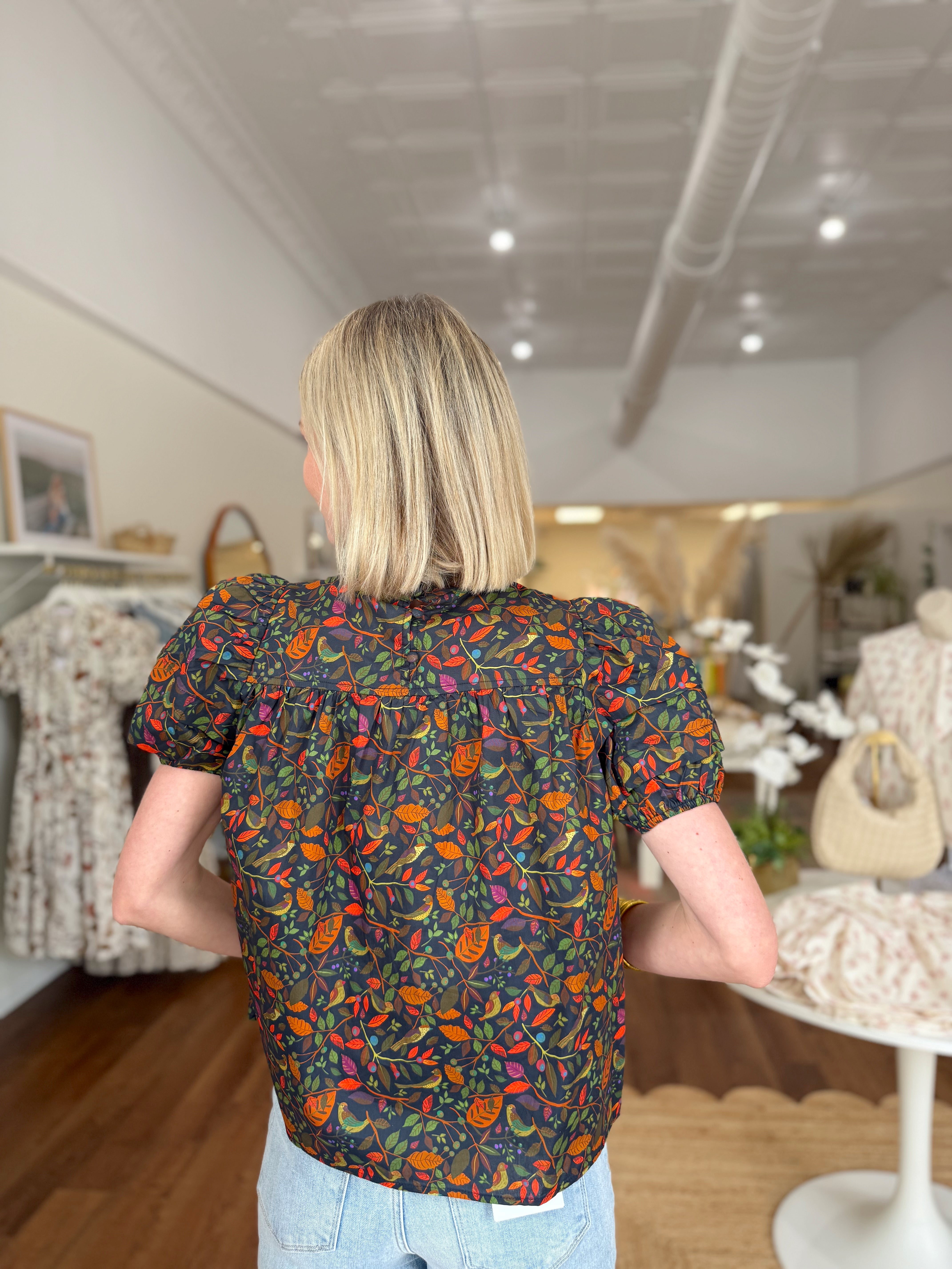 Nora Top in Fall Fields by Sincerely Ours